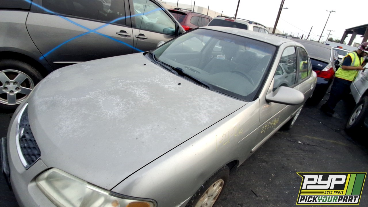 2001 NISSAN SENTRA partes disponibles