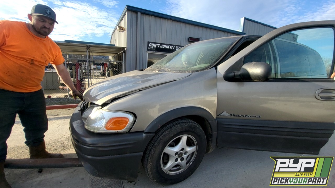 2002 PONTIAC MONTANA available for parts