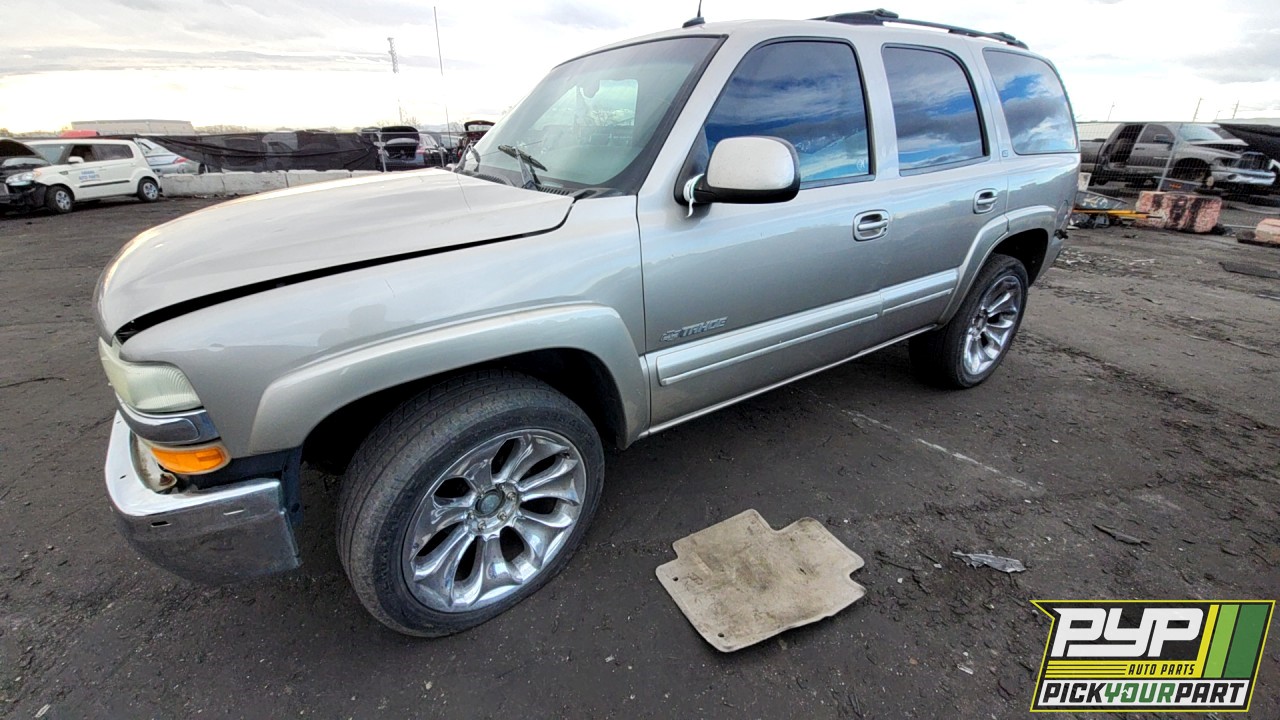 2002 CHEVROLET TAHOE partes disponibles