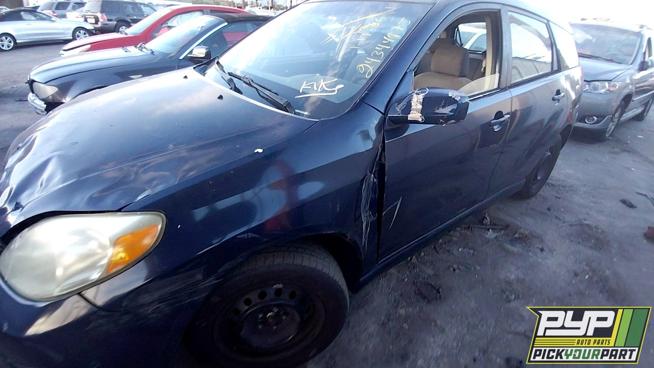 2003 TOYOTA MATRIX partes disponibles