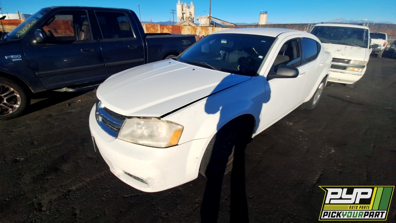 2012 DODGE AVENGER partes disponibles