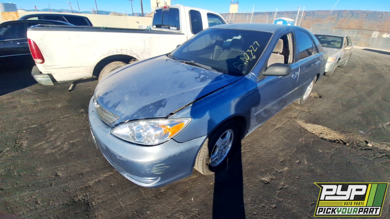 2002 TOYOTA CAMRY partes disponibles
