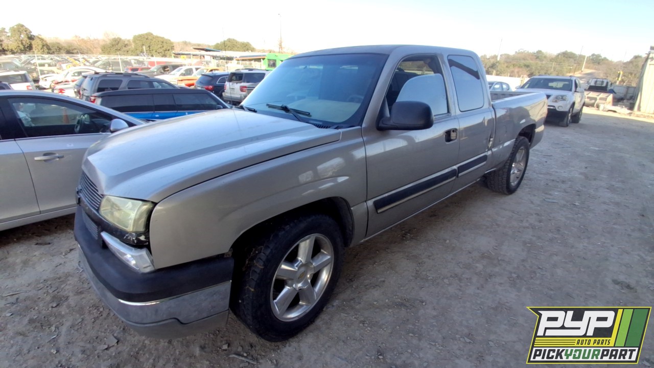 2003 CHEVROLET SILVERADO 1500 partes disponibles