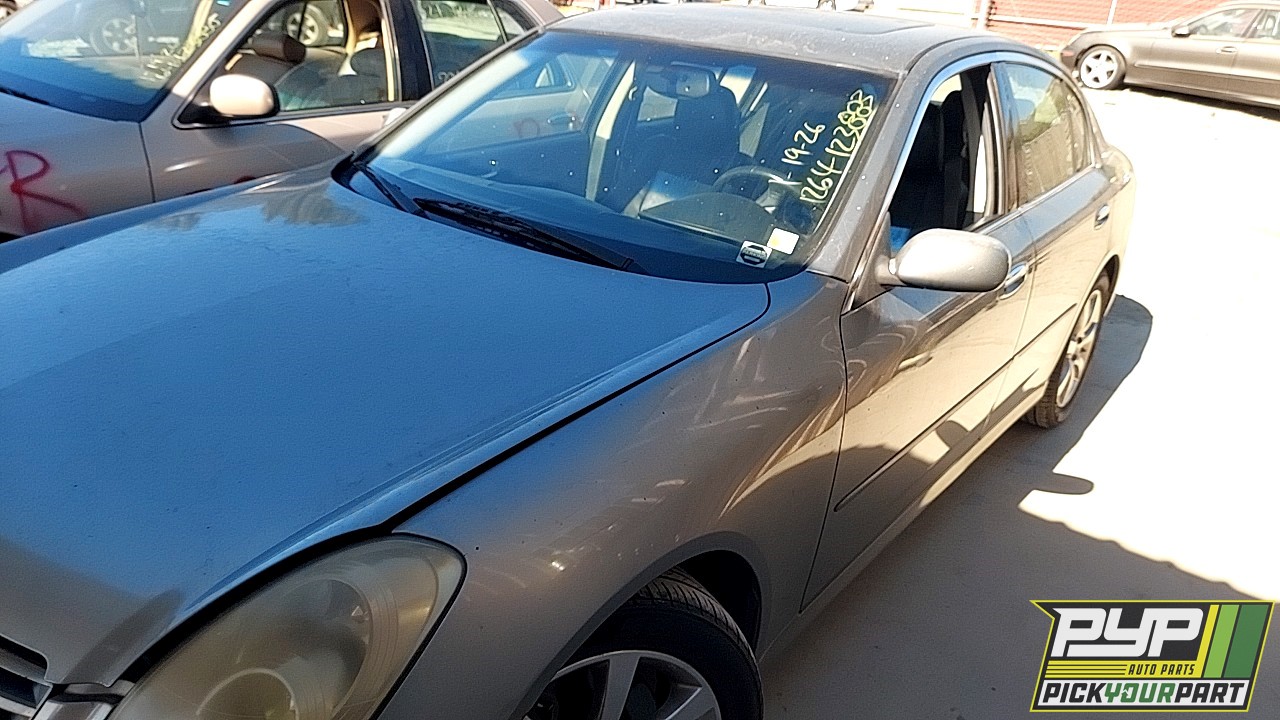 2005 INFINITI G35 partes disponibles
