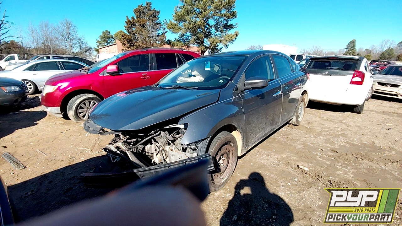 2017 NISSAN SENTRA partes disponibles