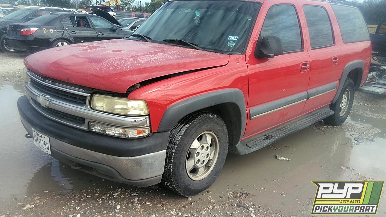 2002 CHEVROLET SUBURBAN 1500 partes disponibles