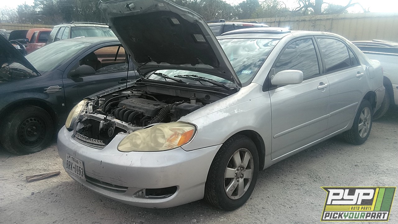 2006 TOYOTA COROLLA partes disponibles