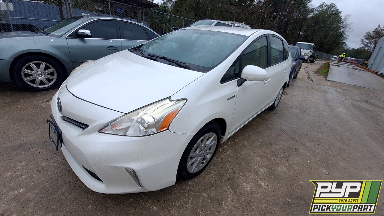 2012 TOYOTA PRIUS V available for parts