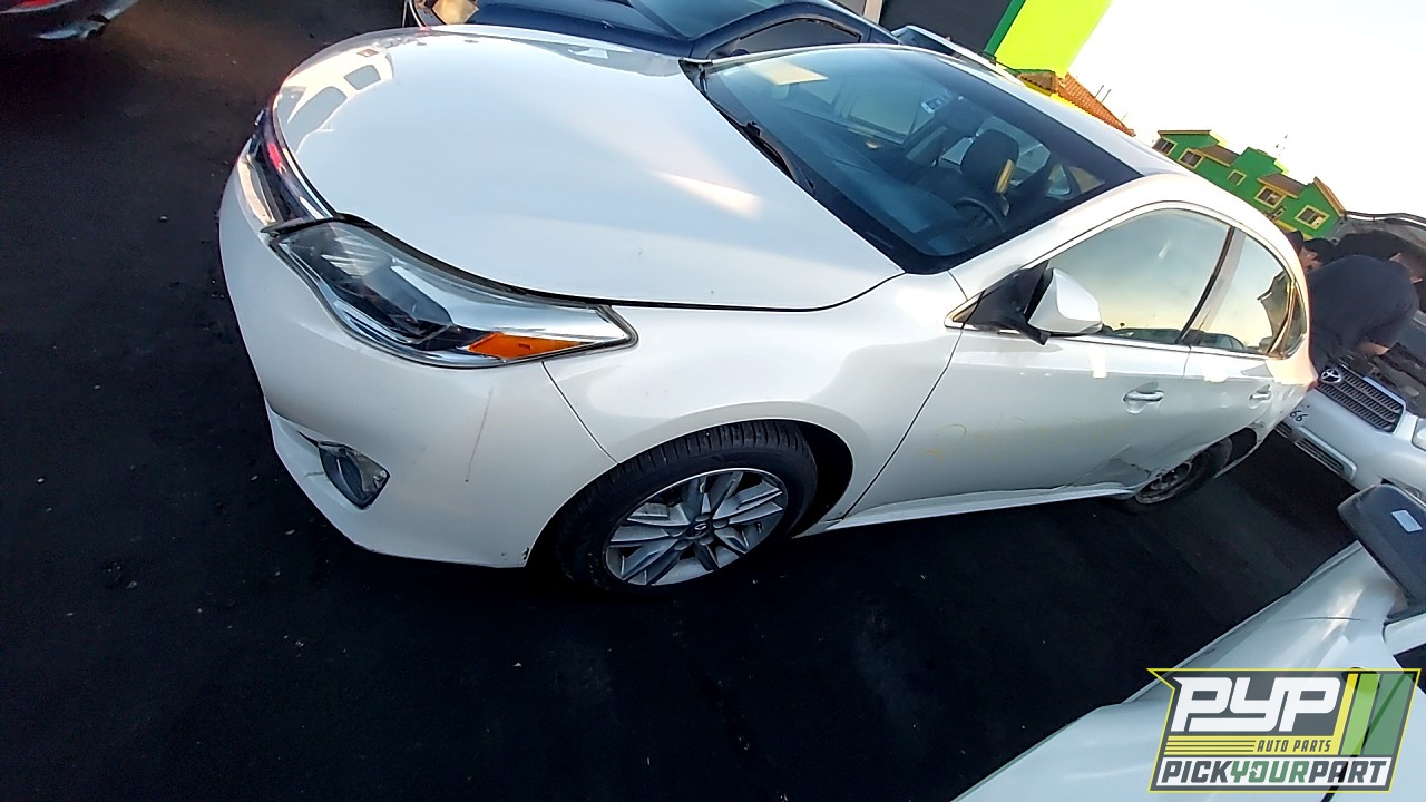 2013 TOYOTA AVALON partes disponibles