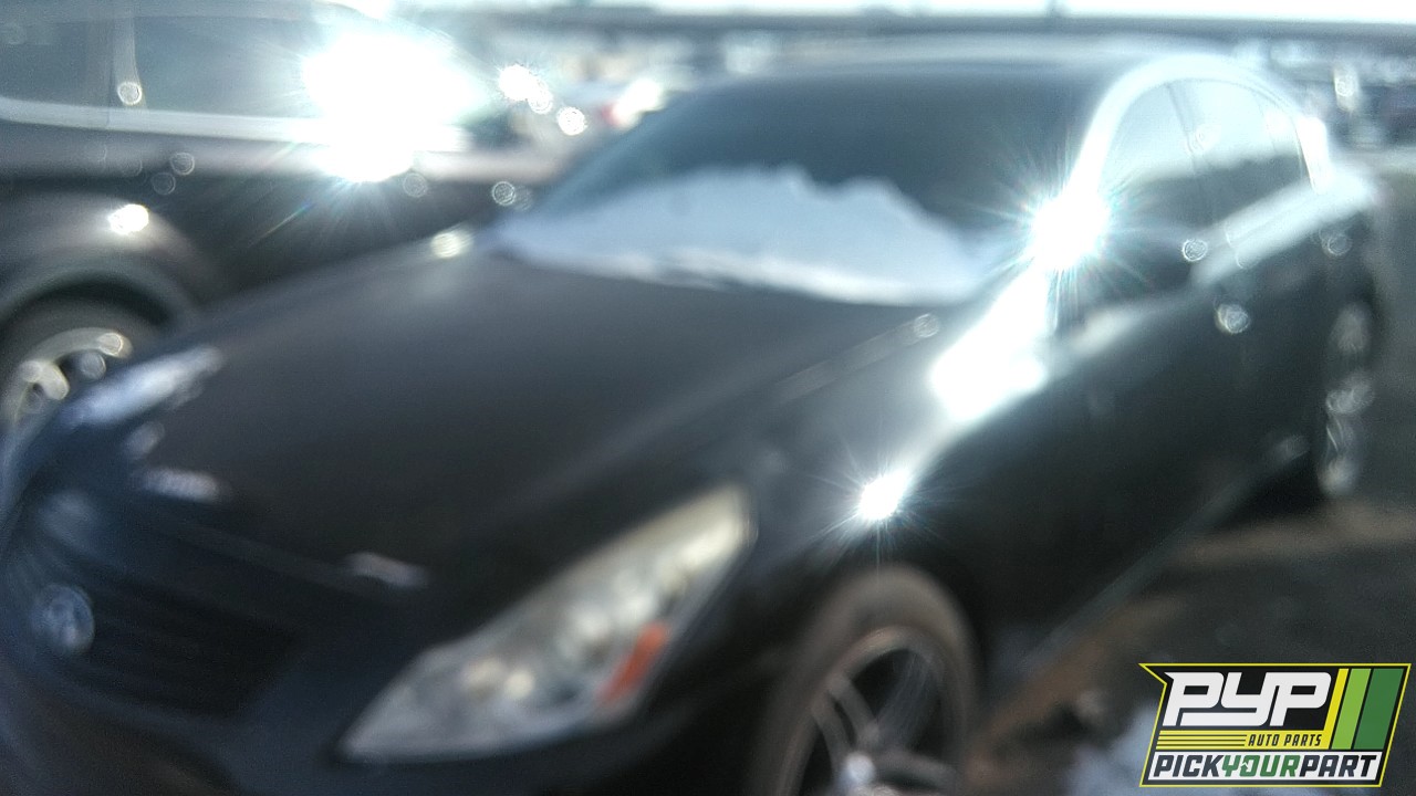 2011 INFINITI G37 available for parts