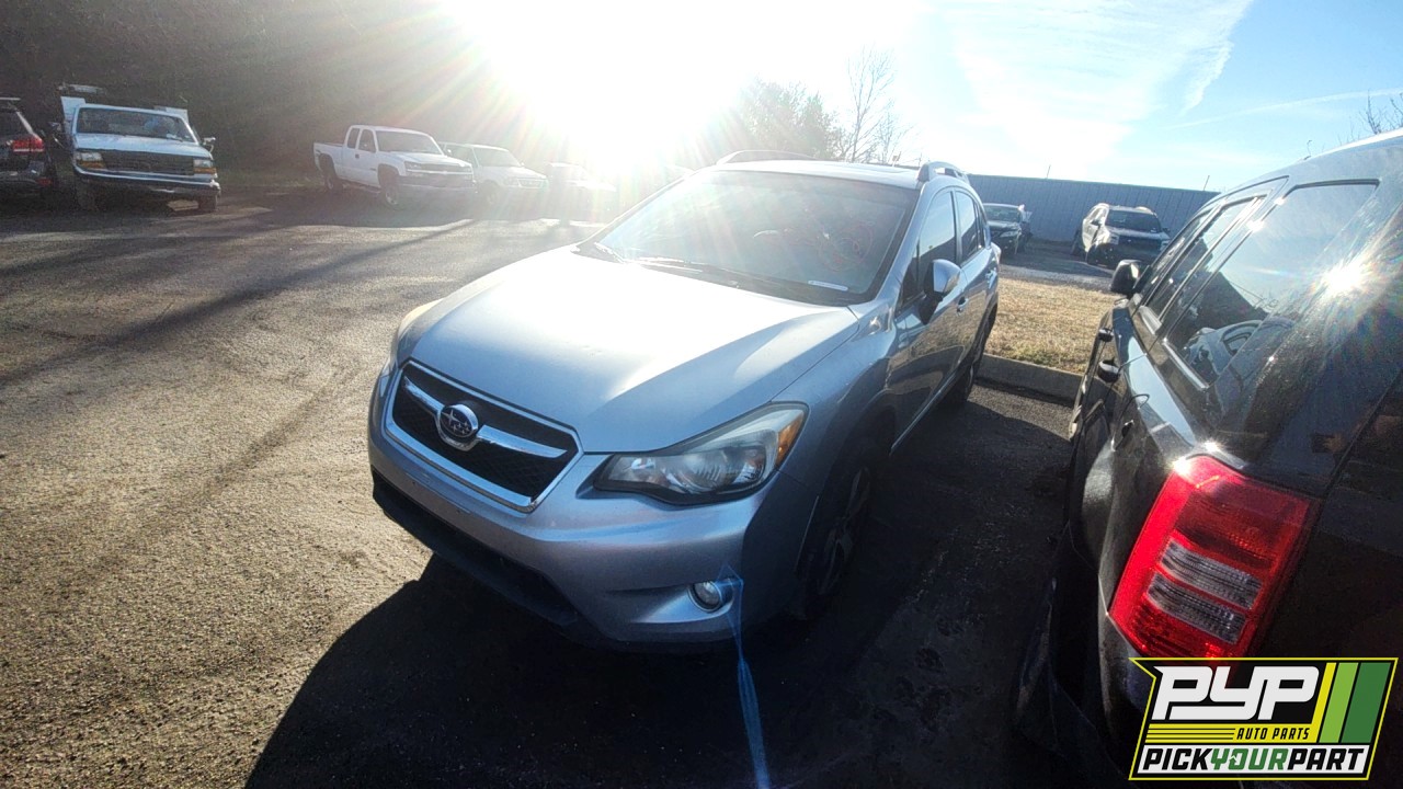 2015 SUBARU XV CROSSTREK available for parts