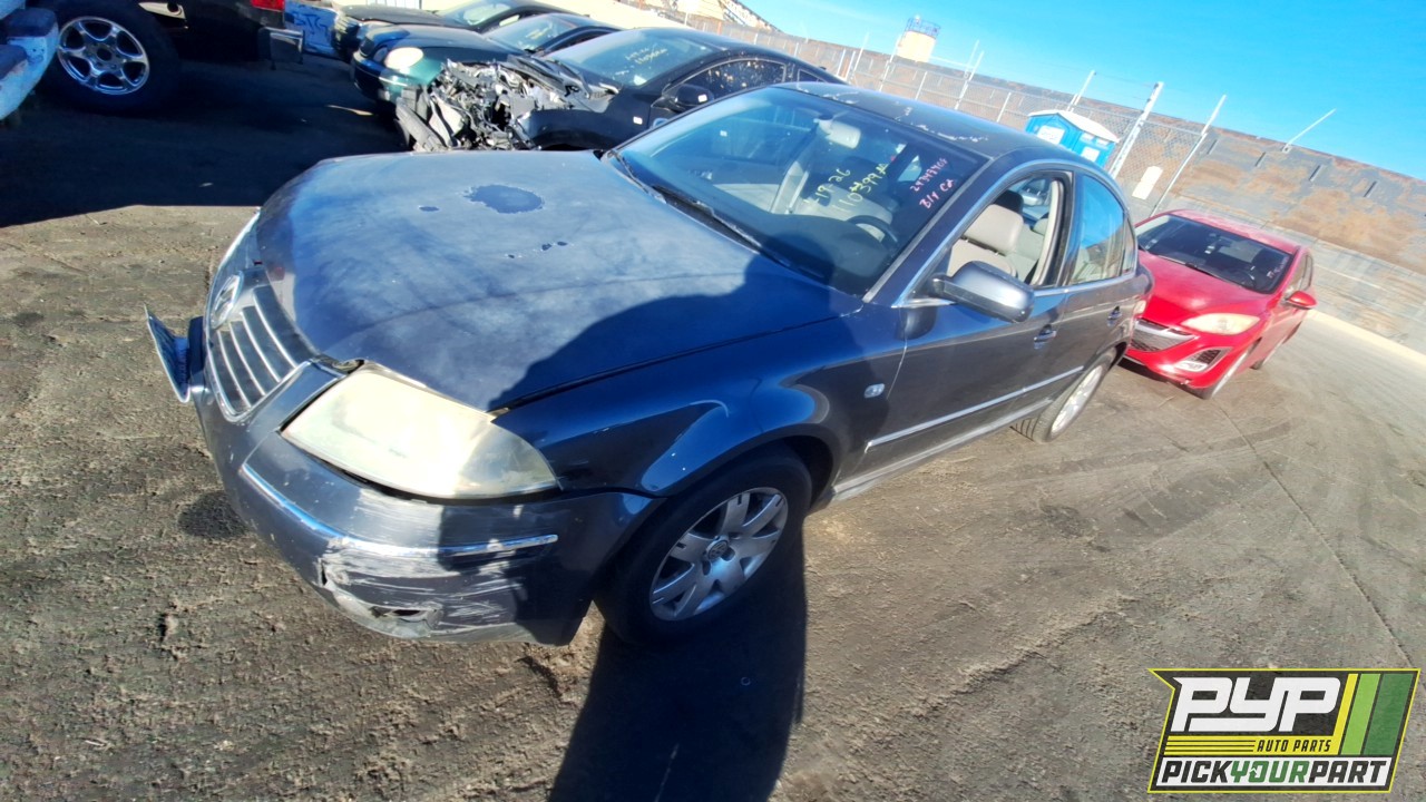 2002 VOLKSWAGEN PASSAT available for parts
