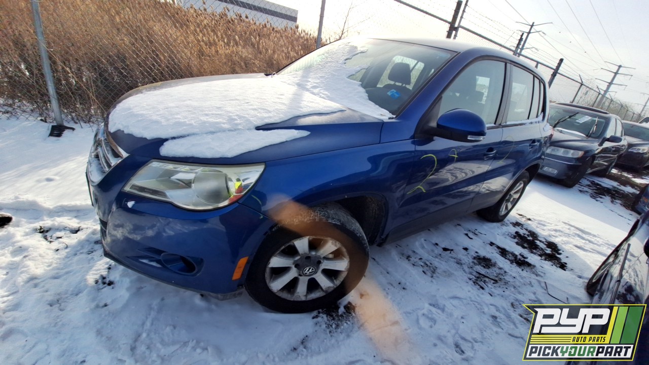 2010 VOLKSWAGEN TIGUAN partes disponibles