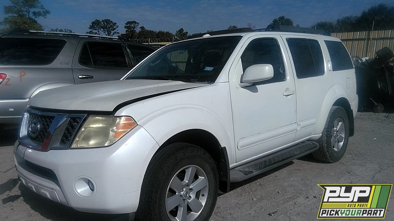 2008 NISSAN PATHFINDER partes disponibles