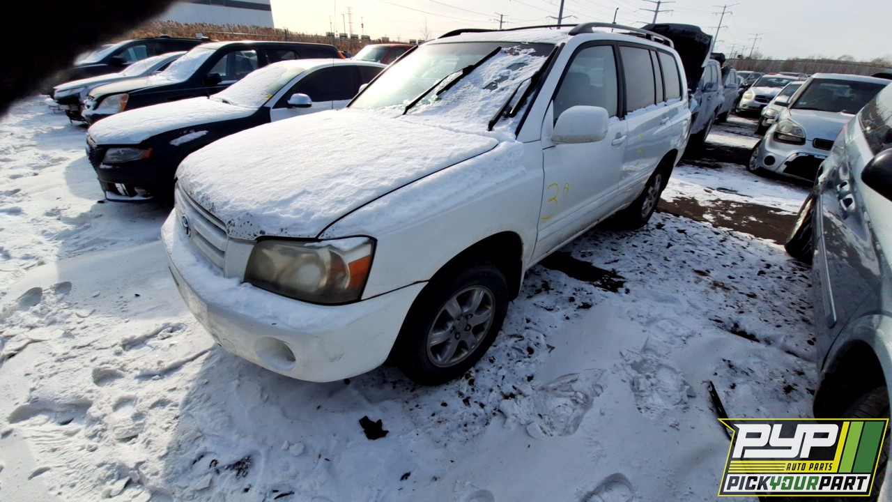 2005 TOYOTA HIGHLANDER partes disponibles