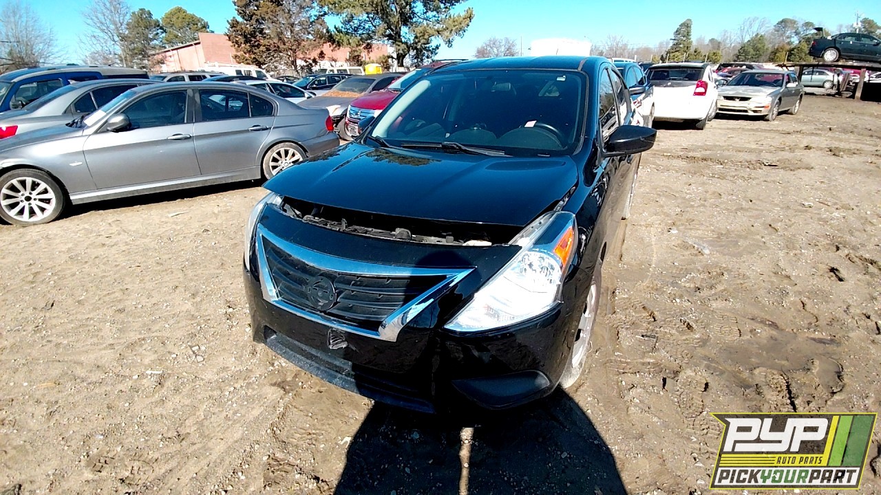 2016 NISSAN VERSA partes disponibles