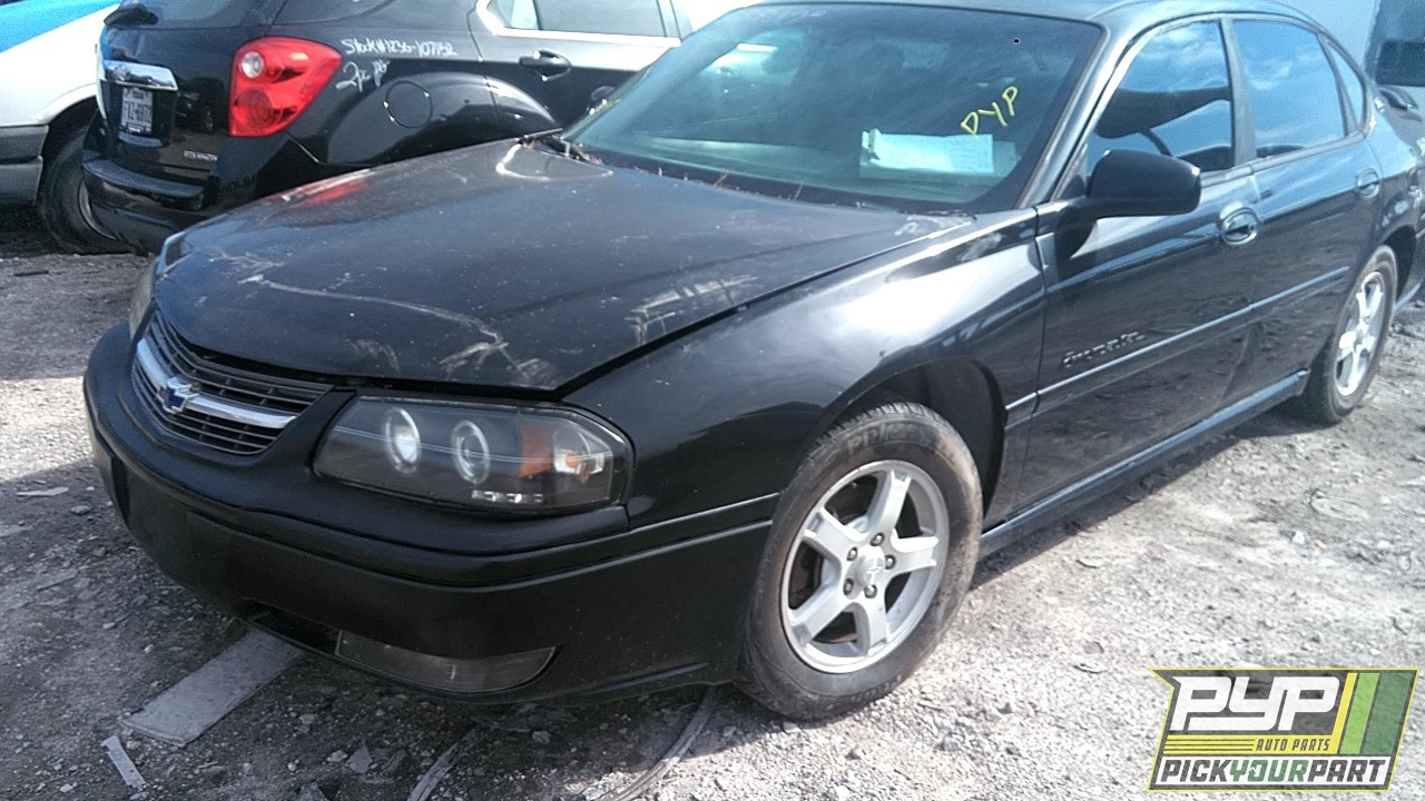 2004 CHEVROLET IMPALA partes disponibles