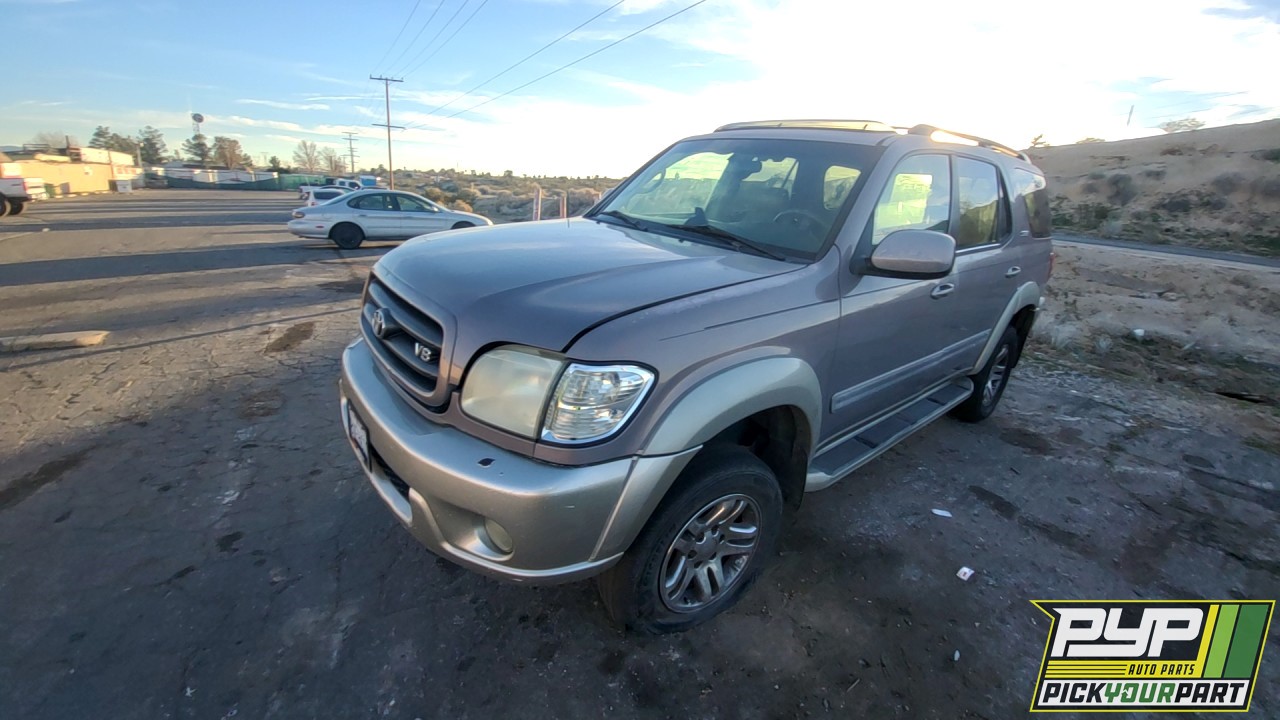 2002 TOYOTA SEQUOIA available for parts