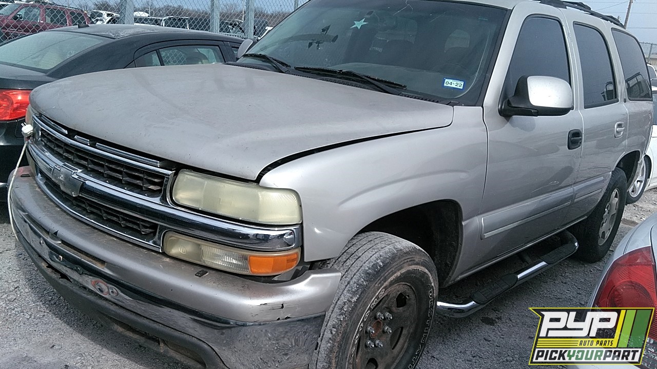2004 CHEVROLET TAHOE partes disponibles