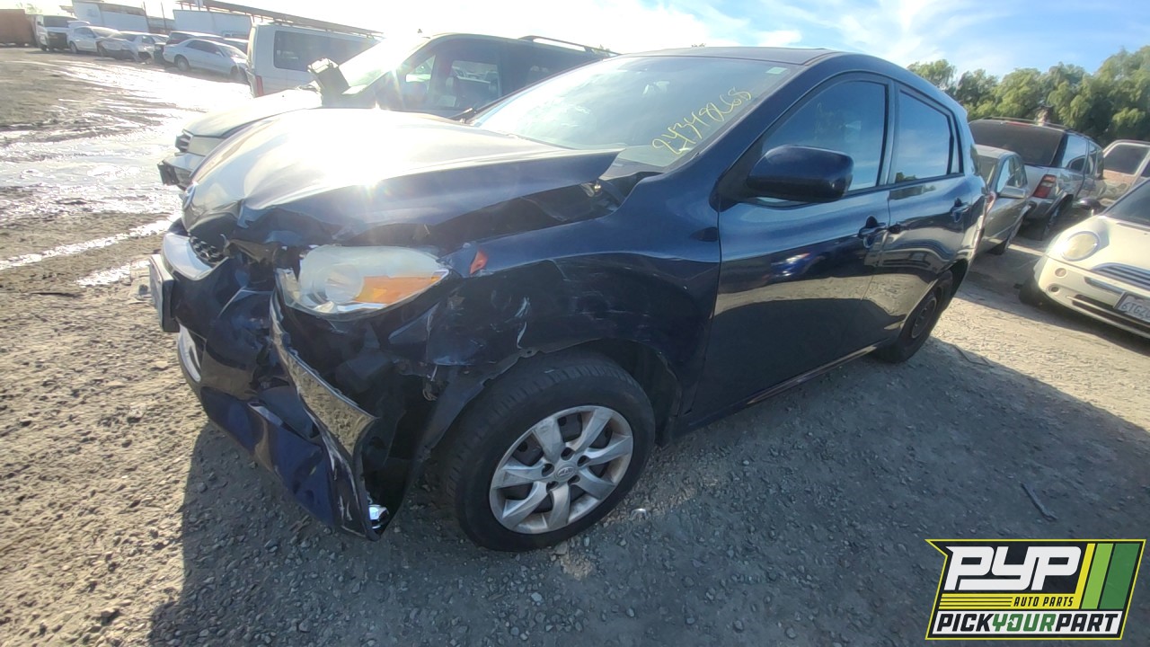 2012 TOYOTA MATRIX partes disponibles