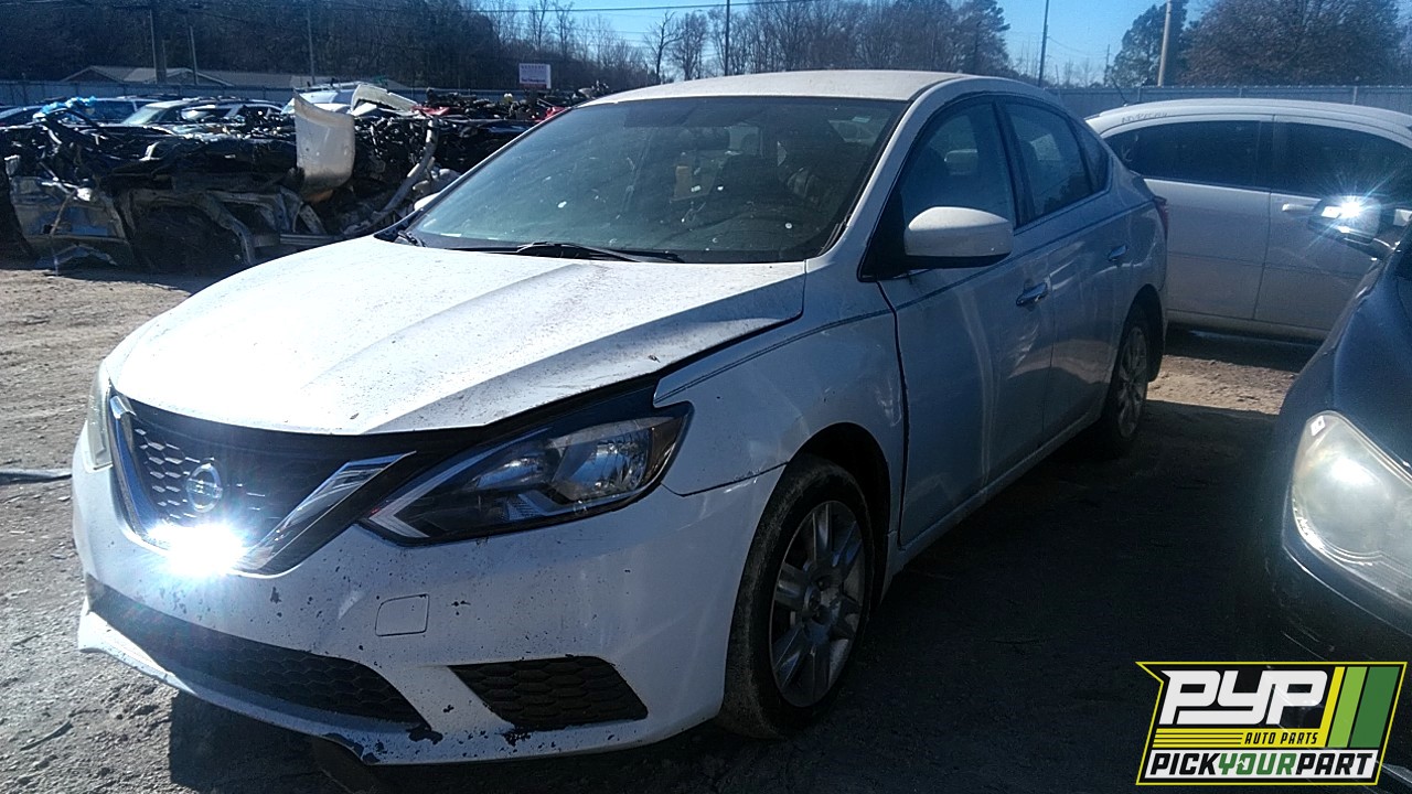 2016 NISSAN SENTRA partes disponibles