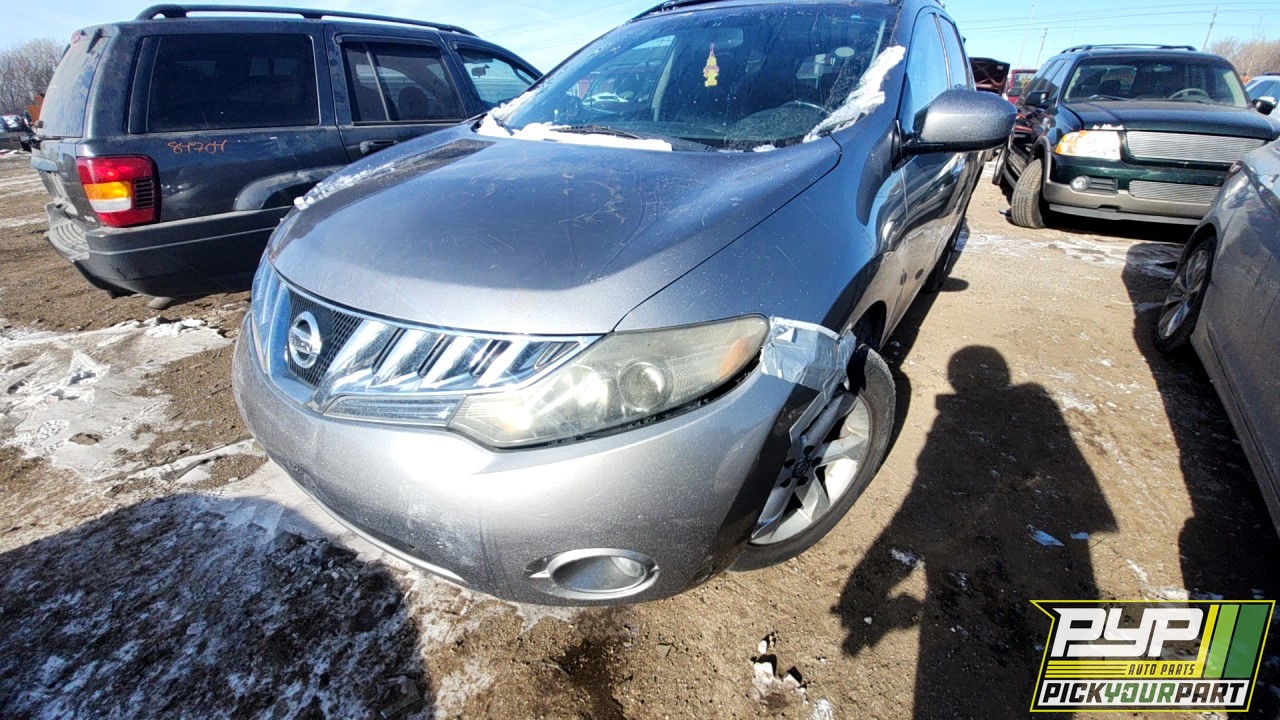 2009 NISSAN MURANO partes disponibles