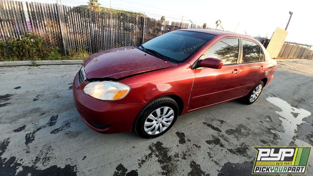 2006 TOYOTA COROLLA available for parts