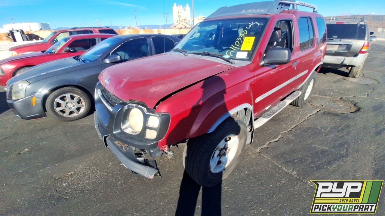 2004 NISSAN XTERRA partes disponibles