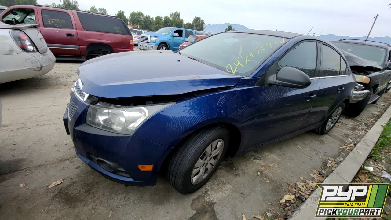 2012 CHEVROLET CRUZE partes disponibles