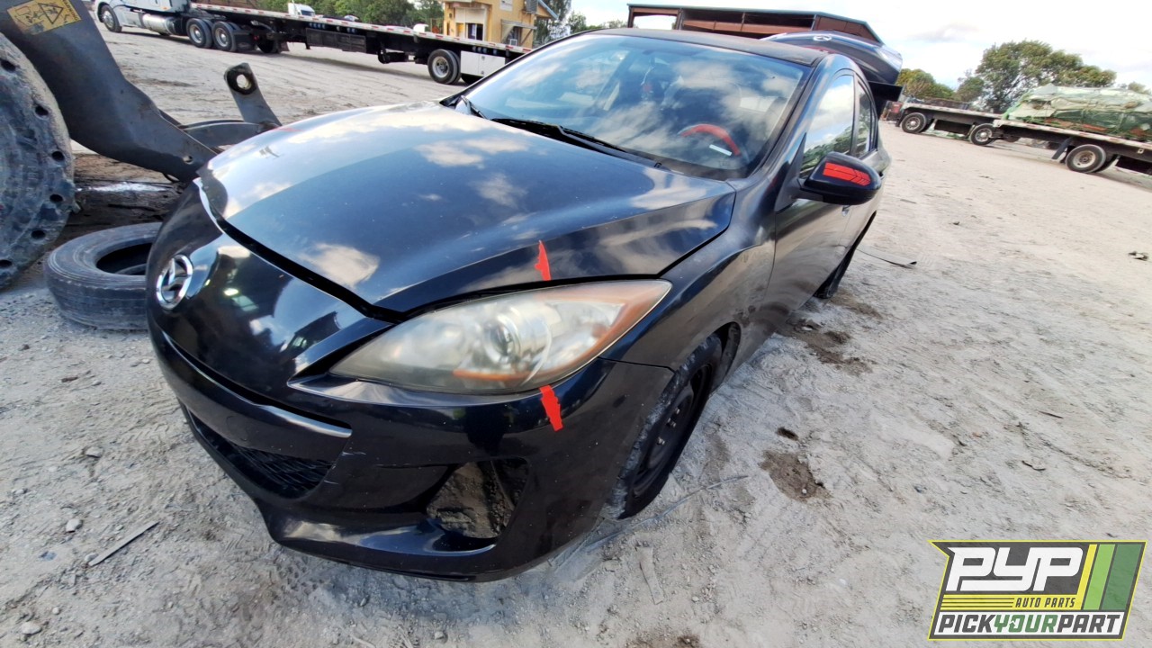 2012 MAZDA 3 partes disponibles