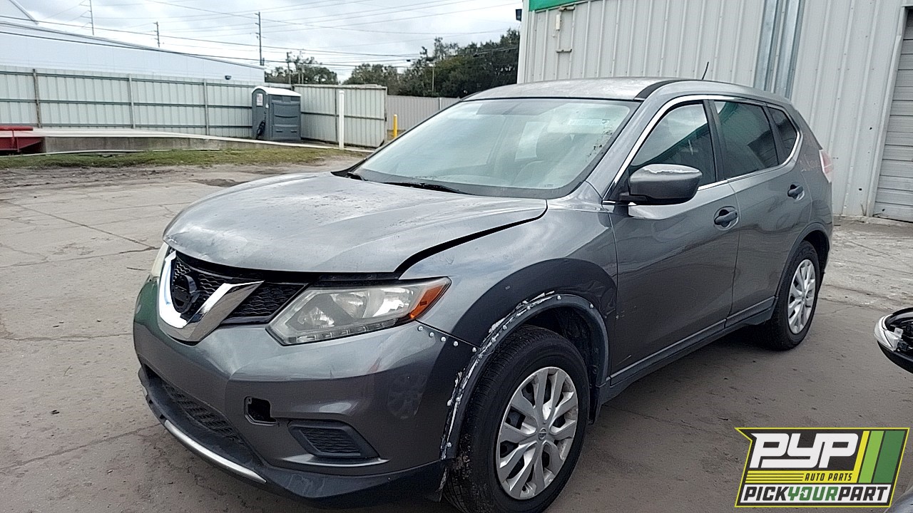 2016 NISSAN ROGUE partes disponibles