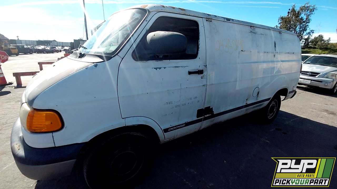 2000 DODGE RAM 2500 VAN available for parts