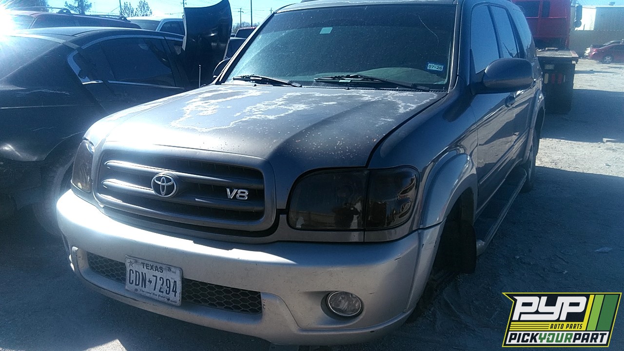 2004 TOYOTA SEQUOIA available for parts