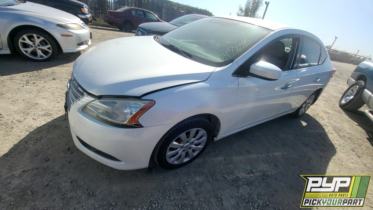2013 NISSAN SENTRA partes disponibles
