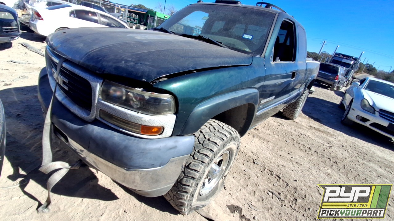 2001 GMC SIERRA 2500 HD partes disponibles