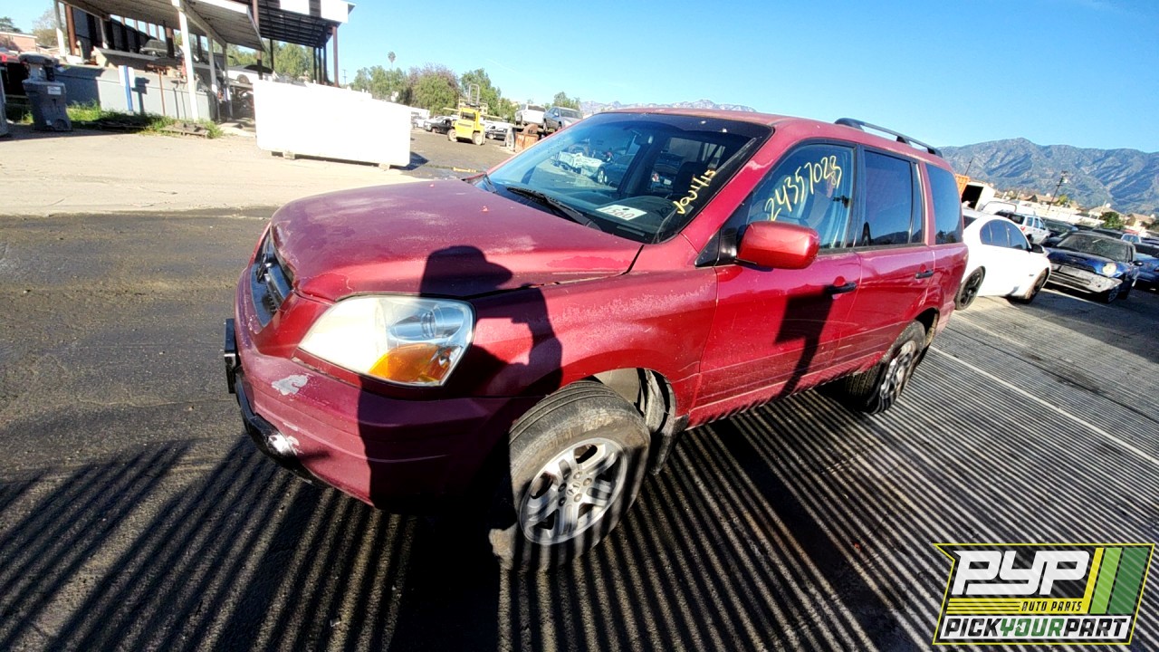 2003 HONDA PILOT available for parts