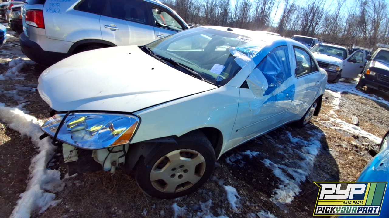 2008 PONTIAC G6 available for parts