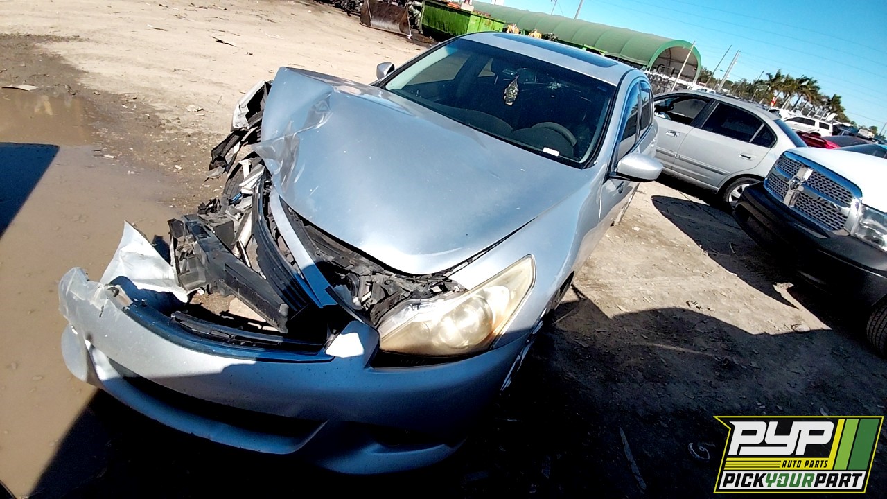 2010 INFINITI G37 available for parts
