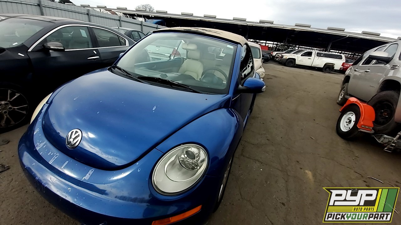 2007 VOLKSWAGEN BEETLE partes disponibles