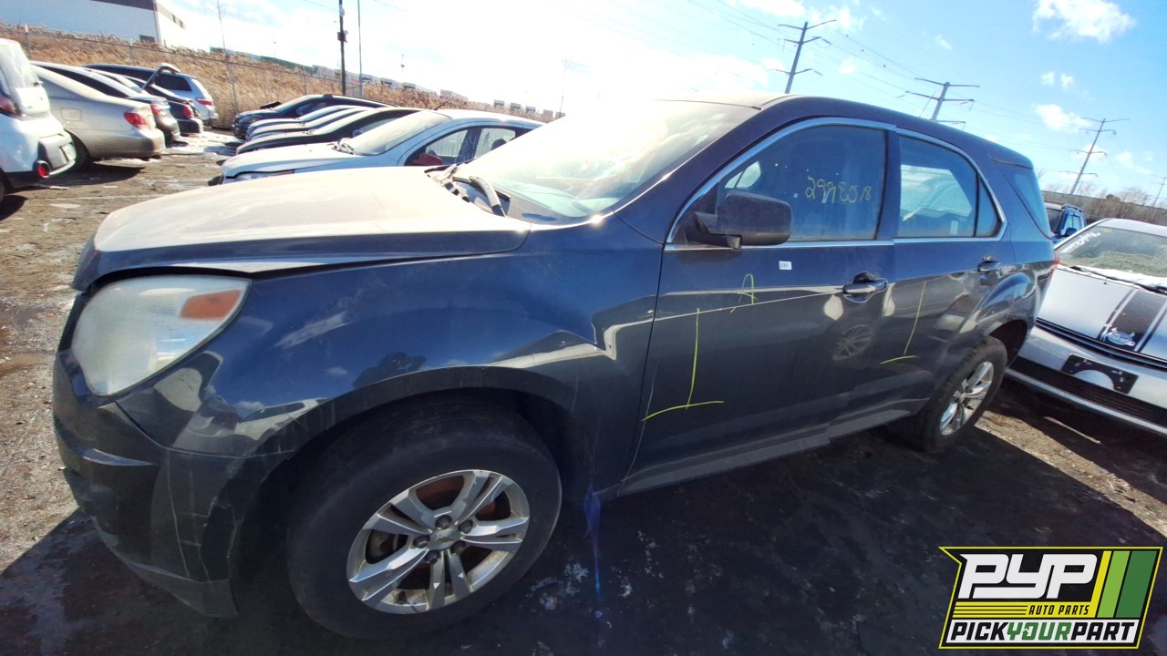 2011 CHEVROLET EQUINOX partes disponibles