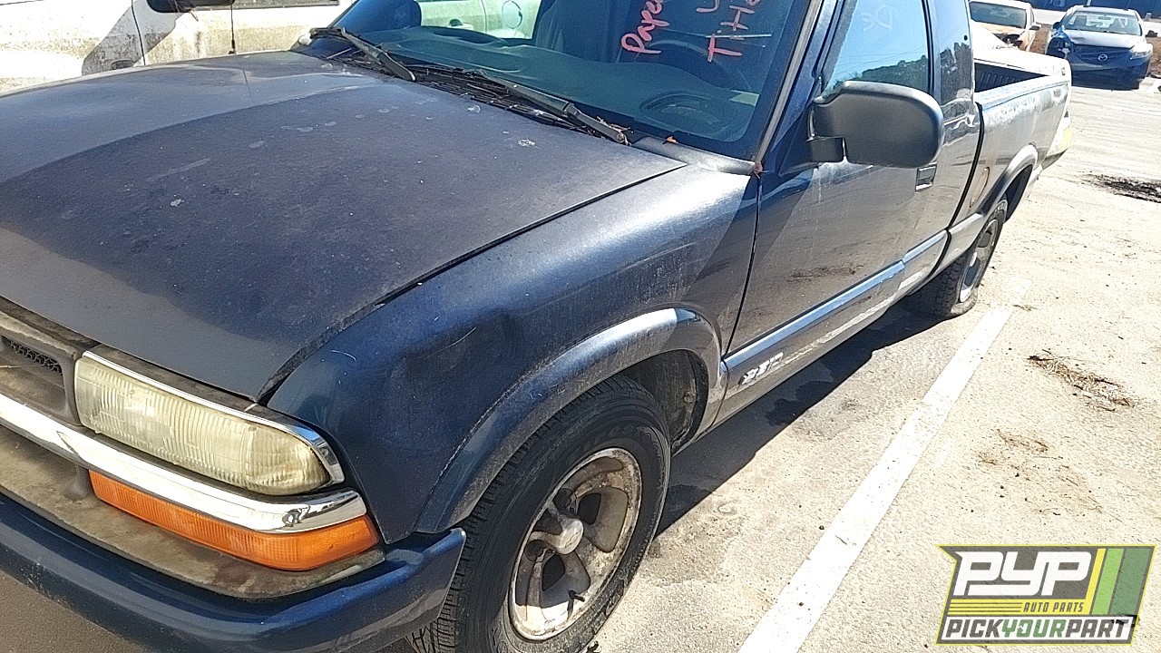 2003 CHEVROLET S10 partes disponibles