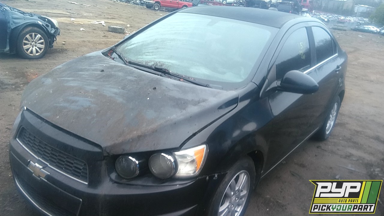 2016 CHEVROLET SONIC partes disponibles