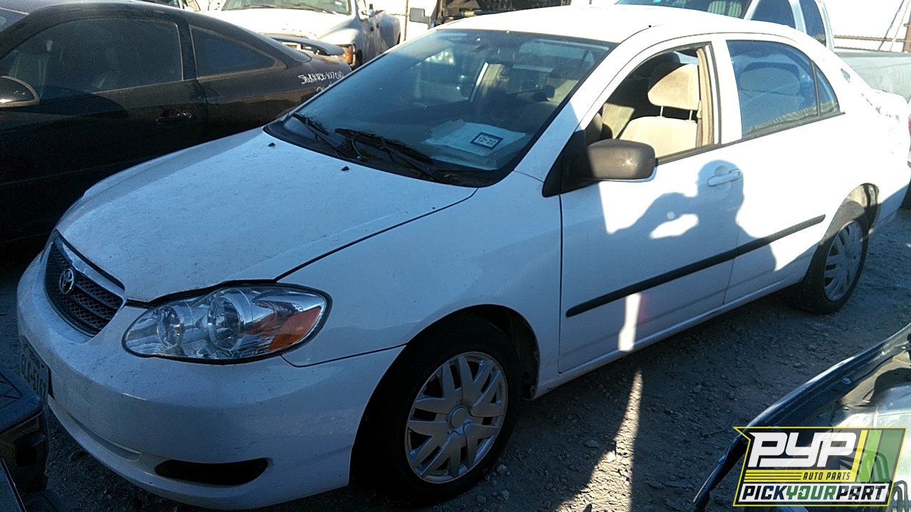 2007 TOYOTA COROLLA available for parts