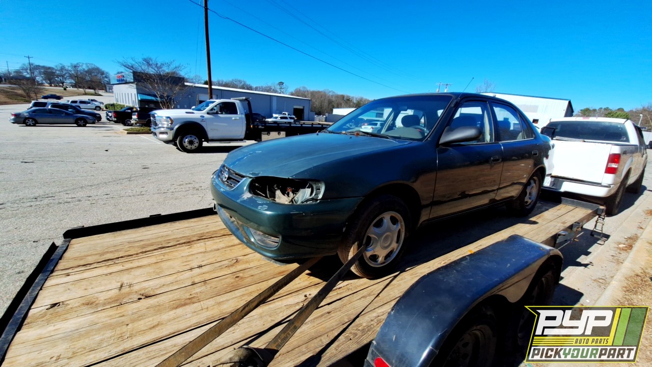2001 TOYOTA COROLLA partes disponibles