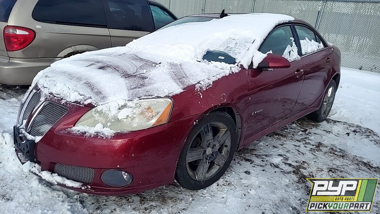 2008 PONTIAC G6 partes disponibles