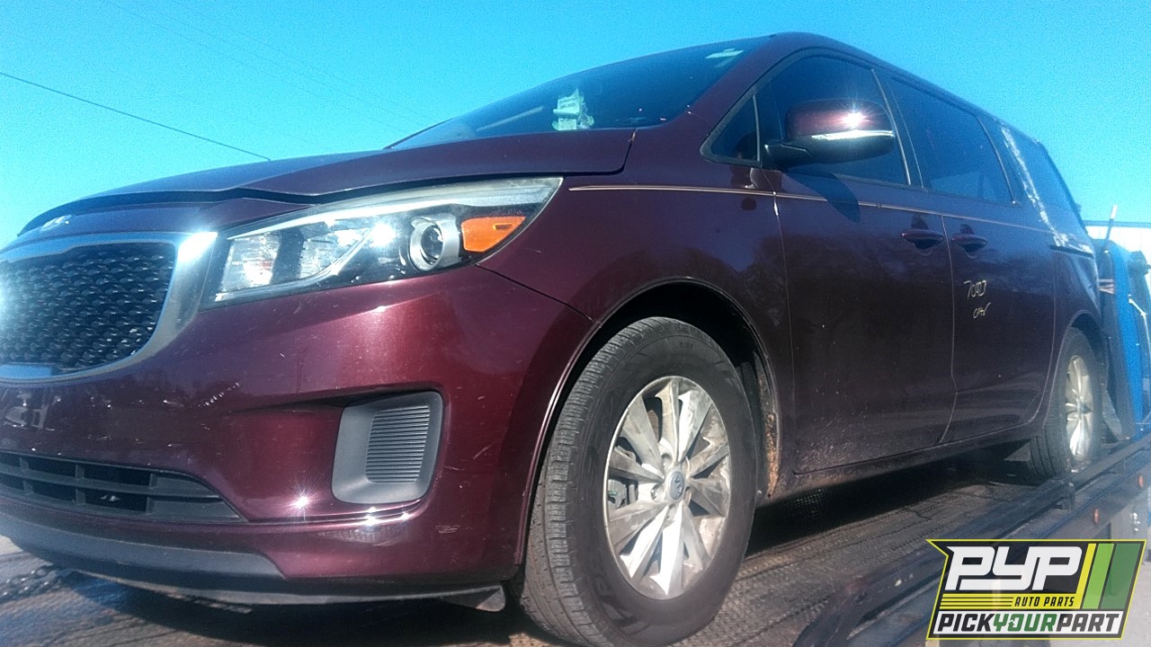 2018 KIA SEDONA partes disponibles