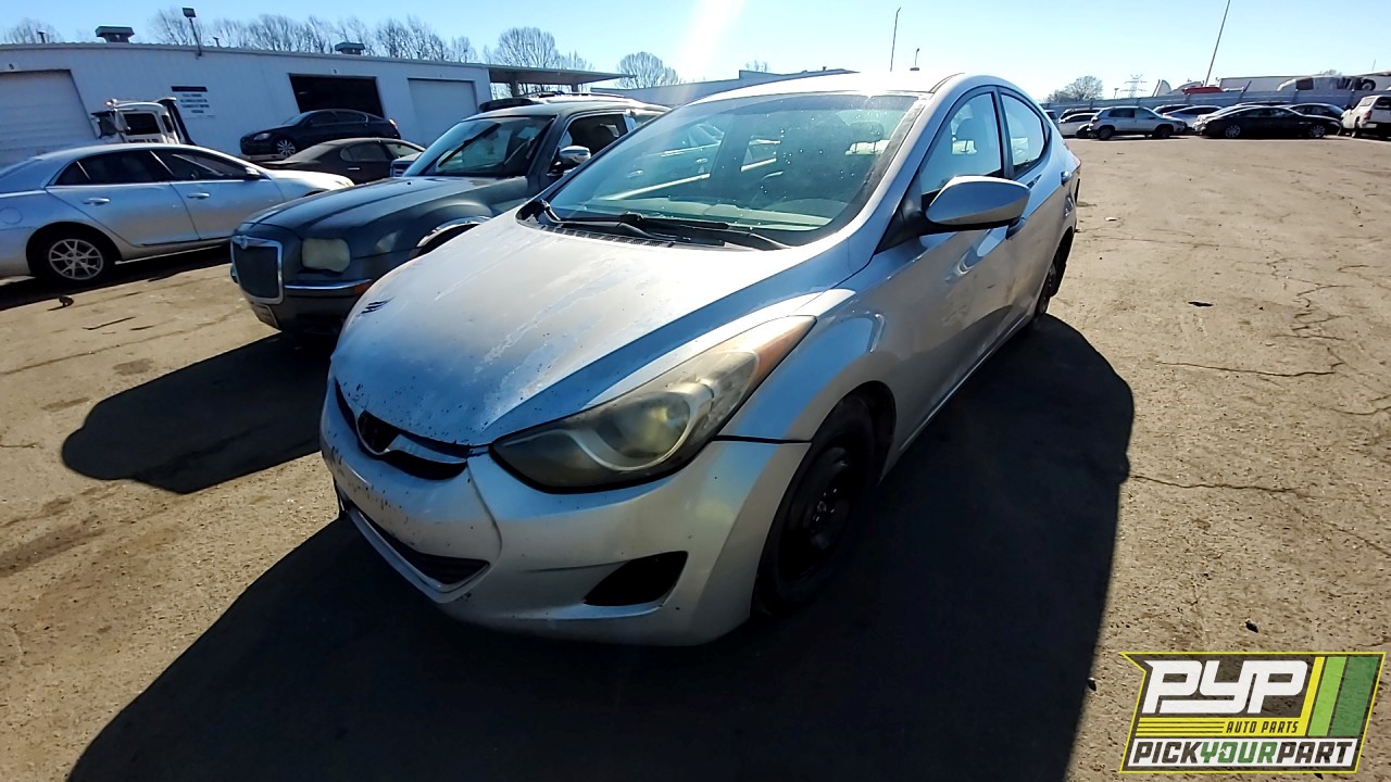 2012 HYUNDAI ELANTRA partes disponibles