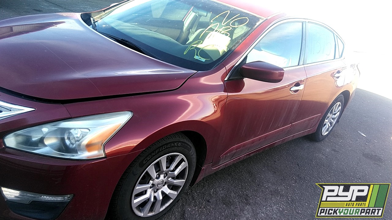 2013 NISSAN ALTIMA partes disponibles