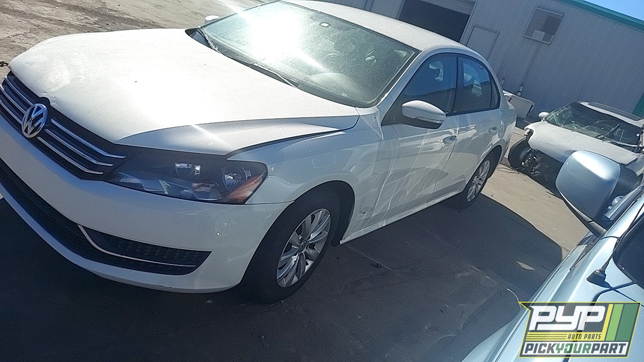 2015 VOLKSWAGEN PASSAT available for parts