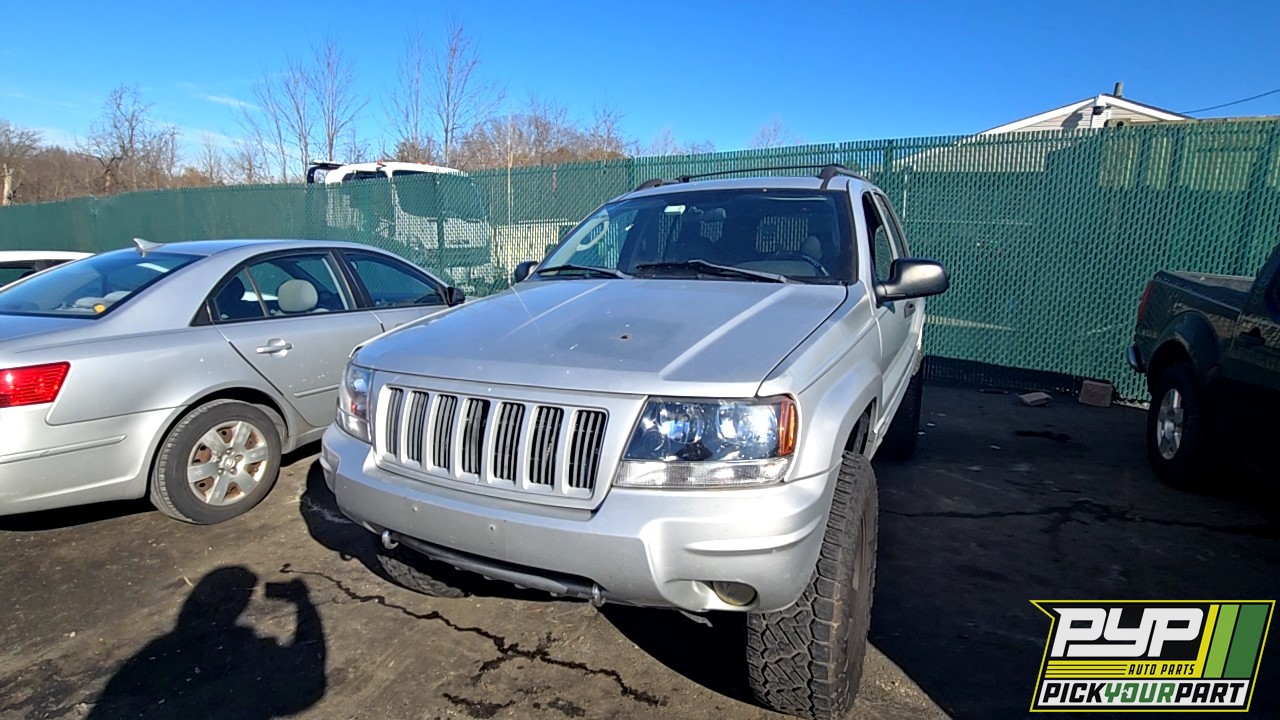 2004 JEEP GRAND CHEROKEE partes disponibles